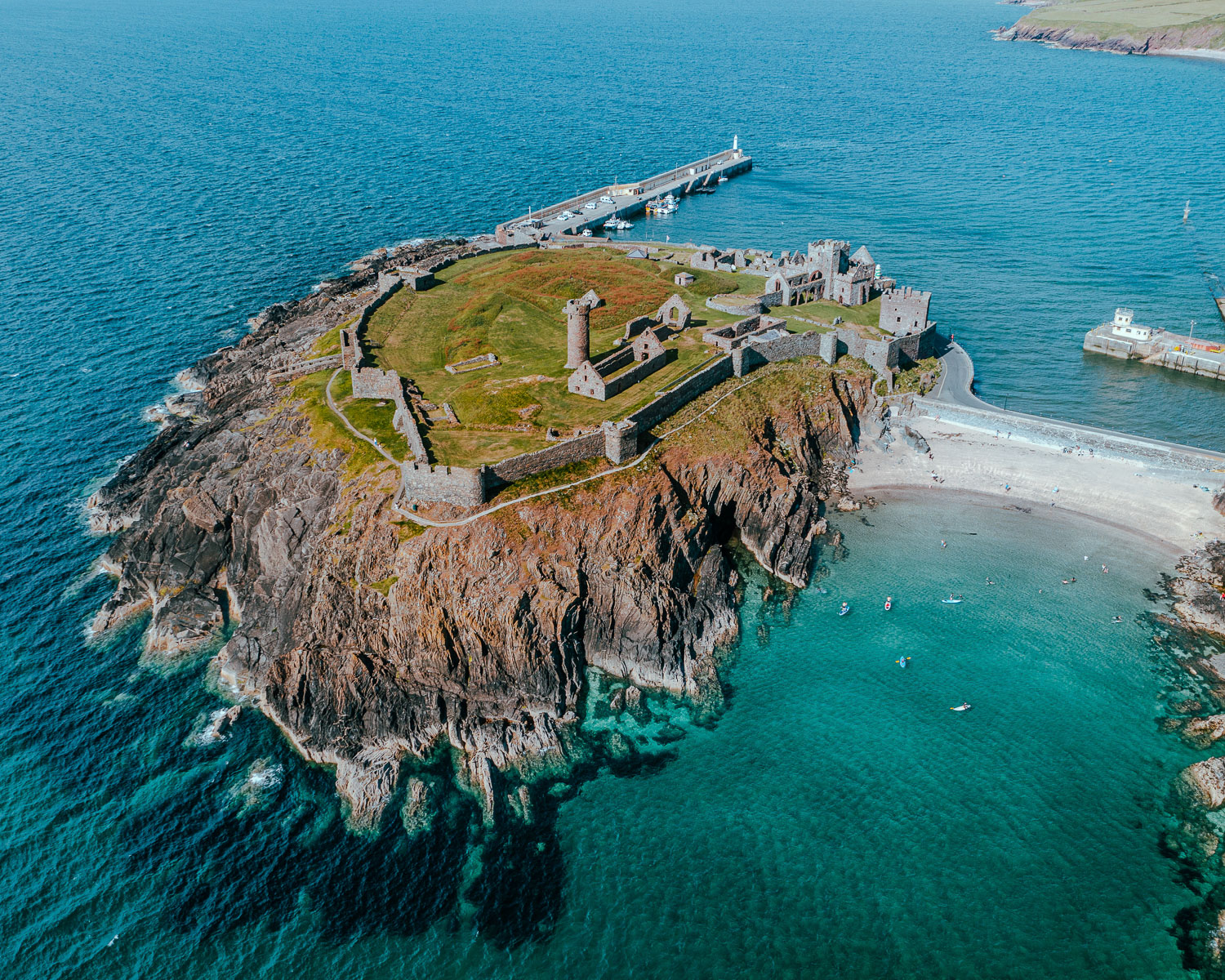 Peel Castle Isle of Man © Visit Isle of Man