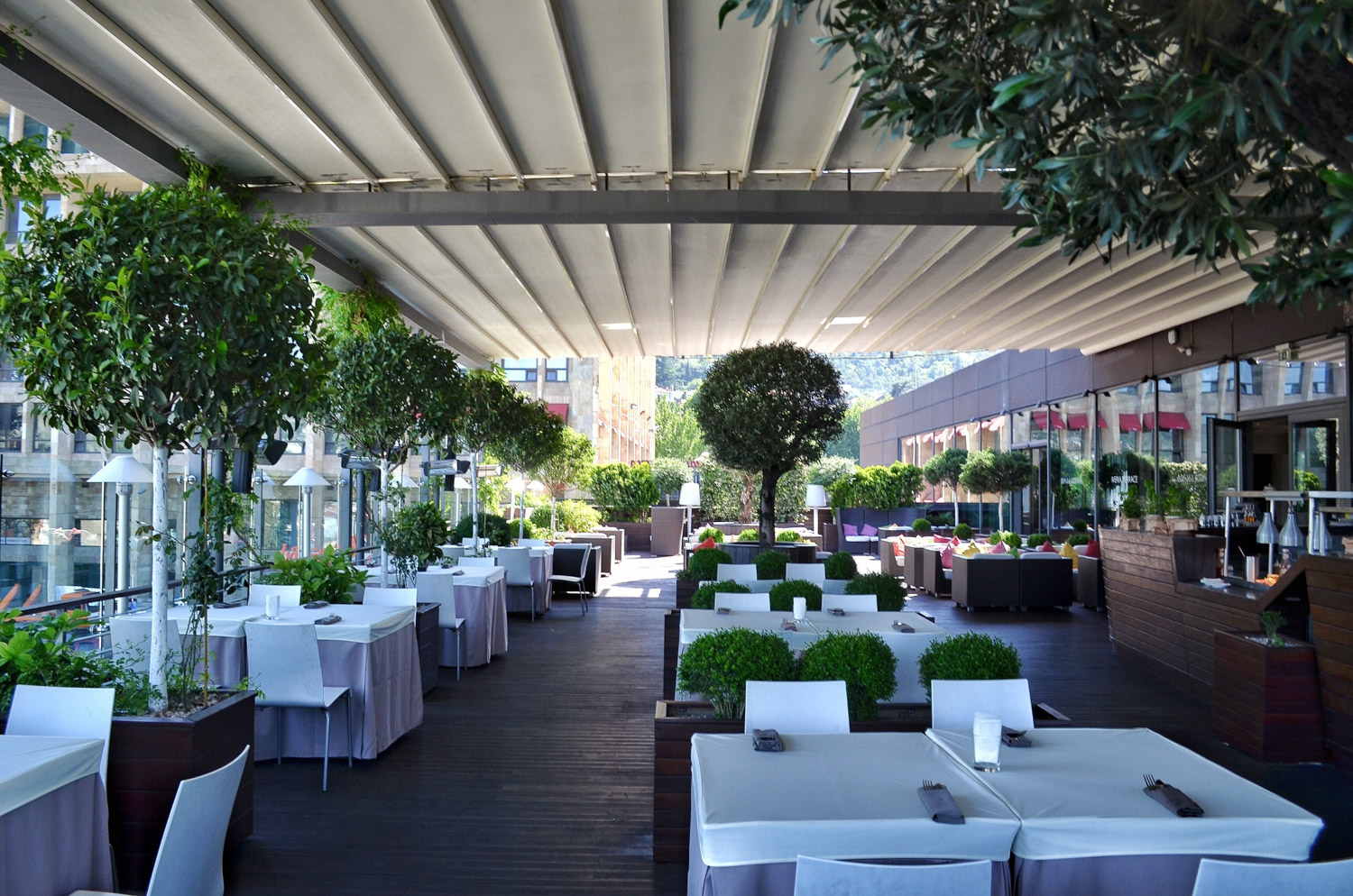 Lazy Afternoon at the Radisson Blu Iveria Terrace