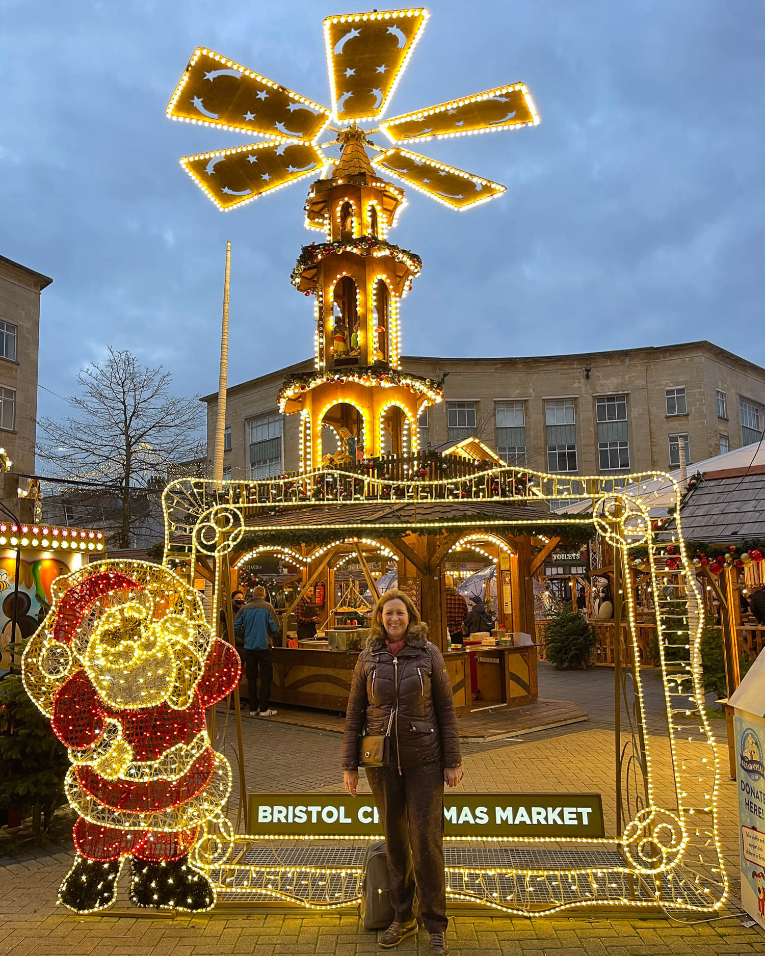 Broadmead Christmas Market in Bristol Photo Heatheronhertravels.com