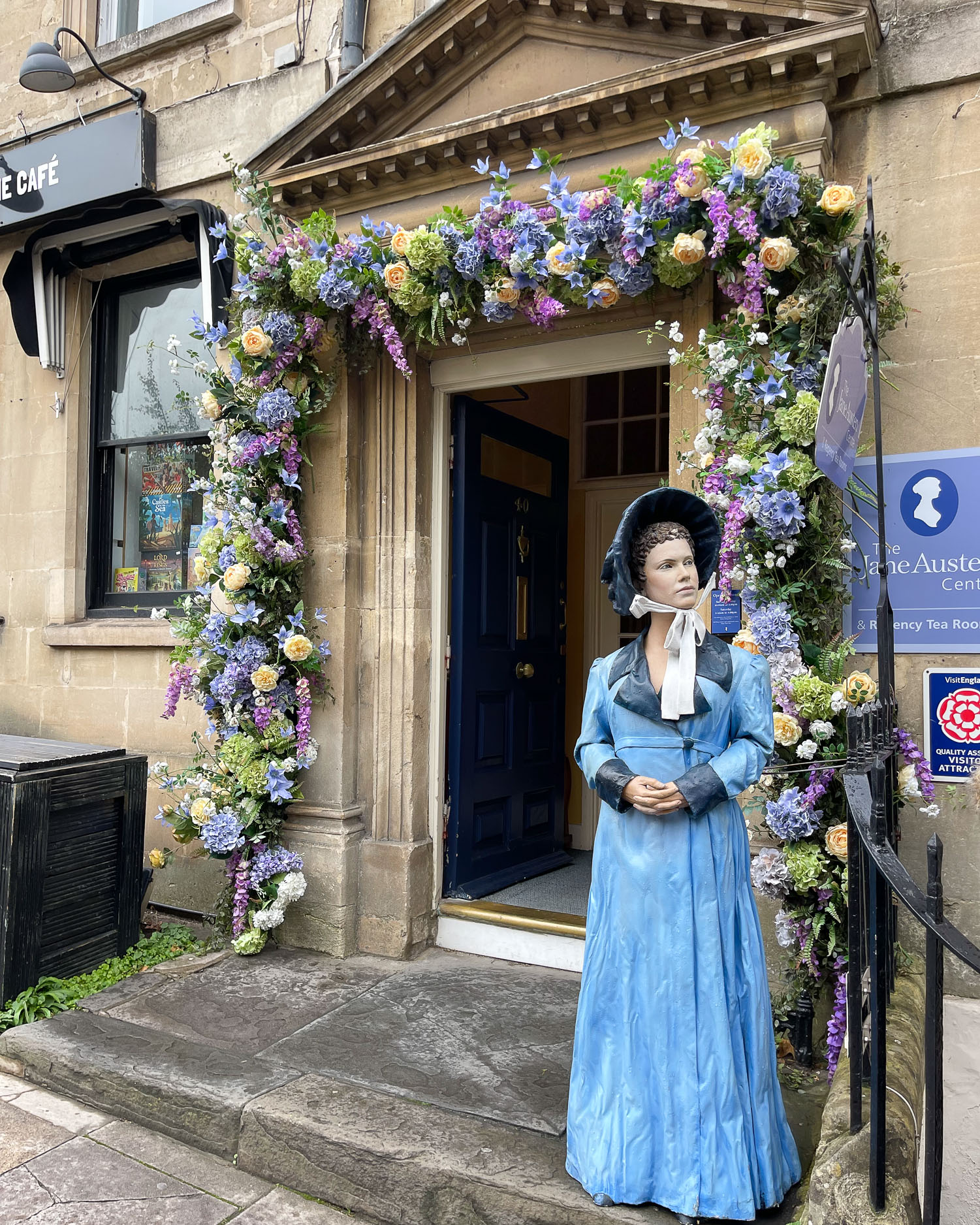 Jane Austen Centre Bath Photo Heatheronhertravels.com