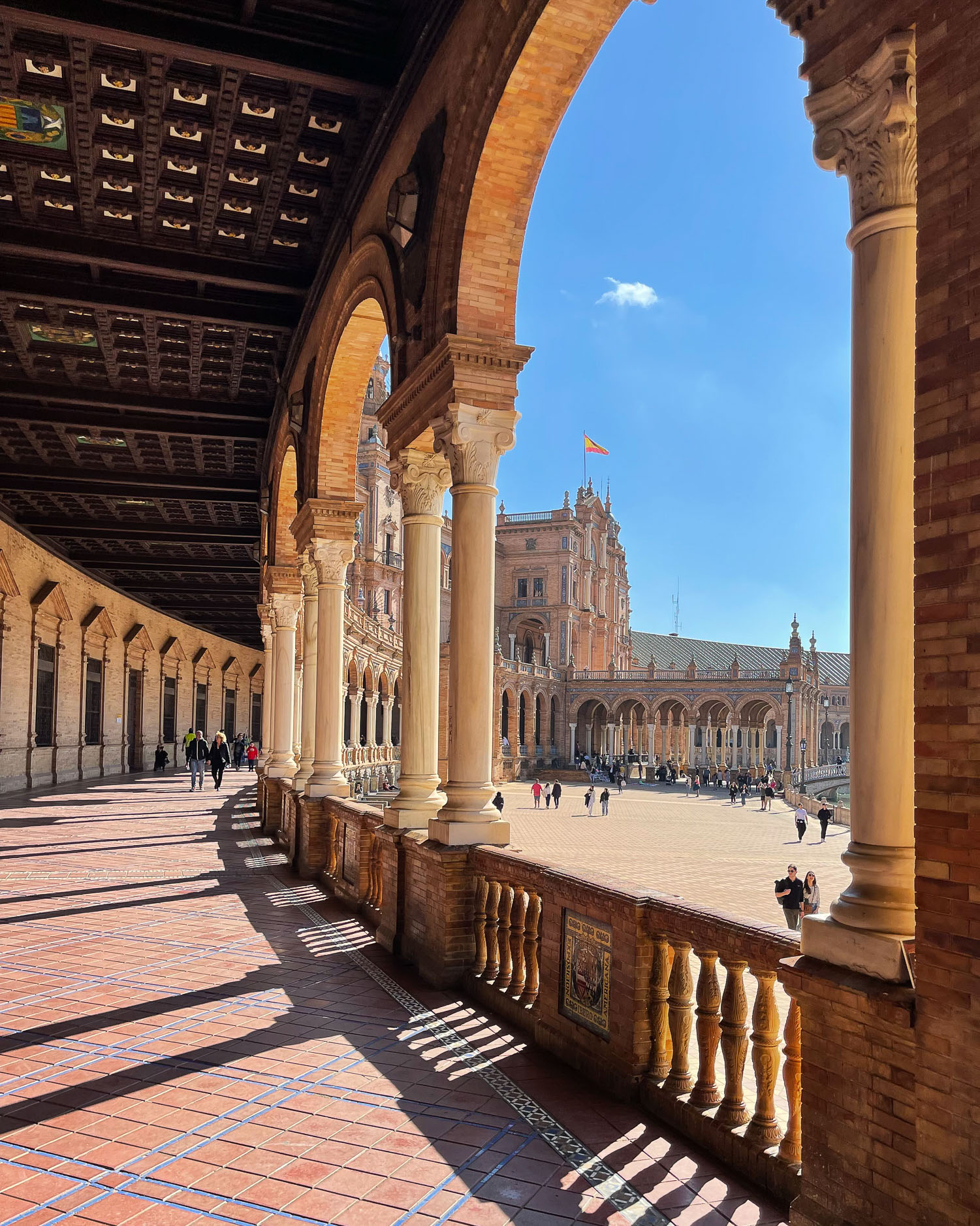 Plaza de Espana Seville Photo Heatheronhertravels.com