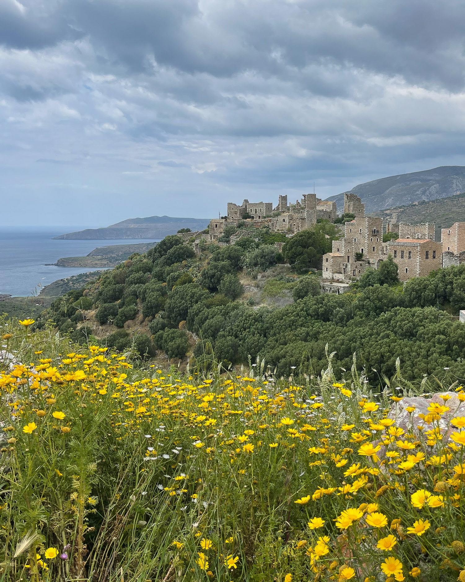 Vathia Mani Peninsula Greece Photo Heatheronhertravels.com