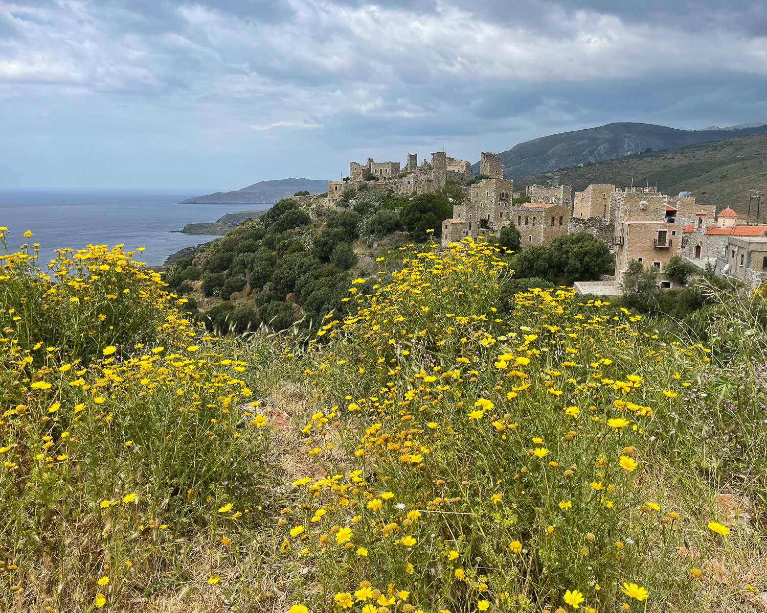 Vathia Mani Peninsula Greece Photo Heatheronhertravels.com