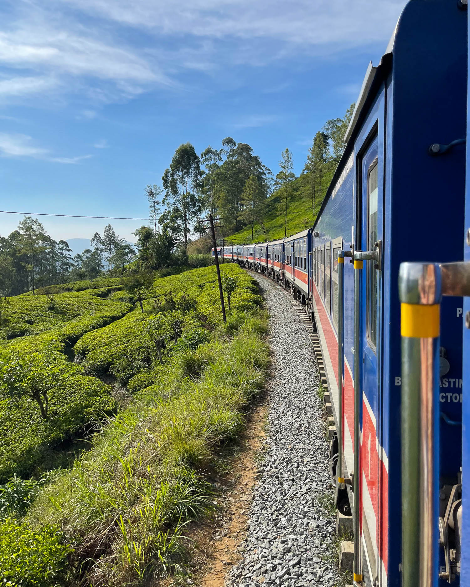 Blue Train to Ella in Sri Lanka Photo Heatheronhertravels.com V