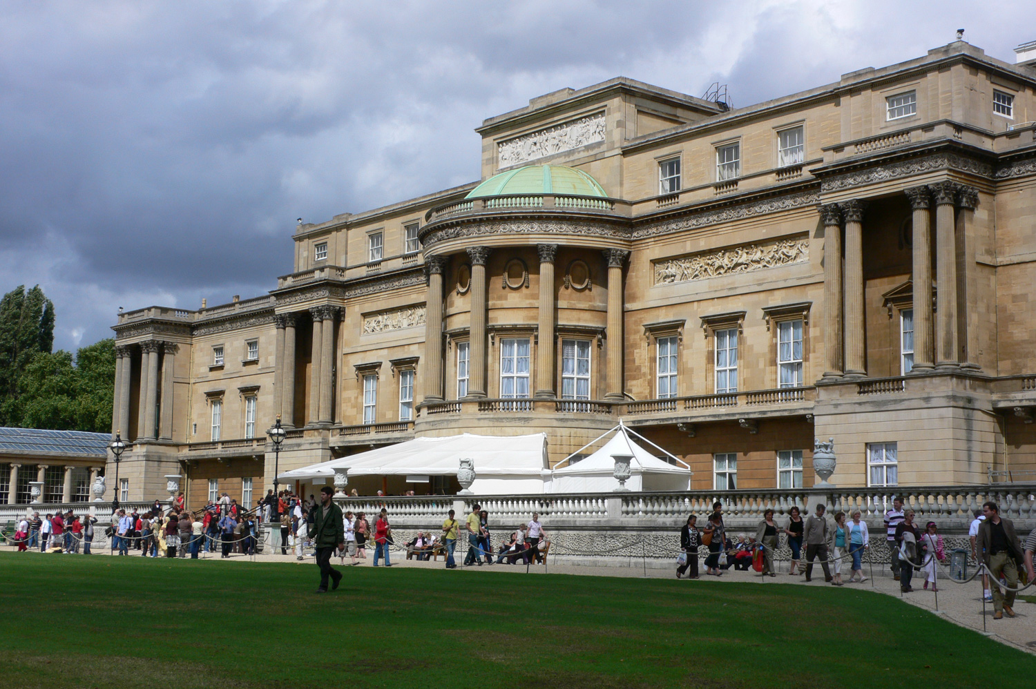 Buckingham Palace from the Garden