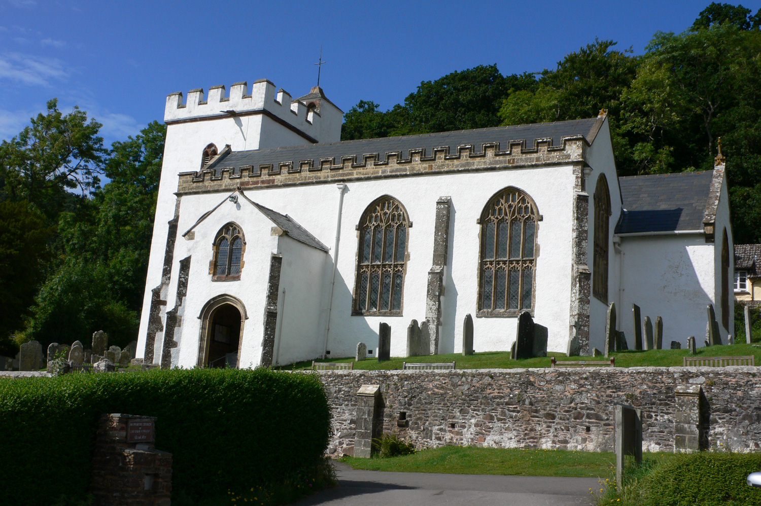 Church at Selworthy Devon