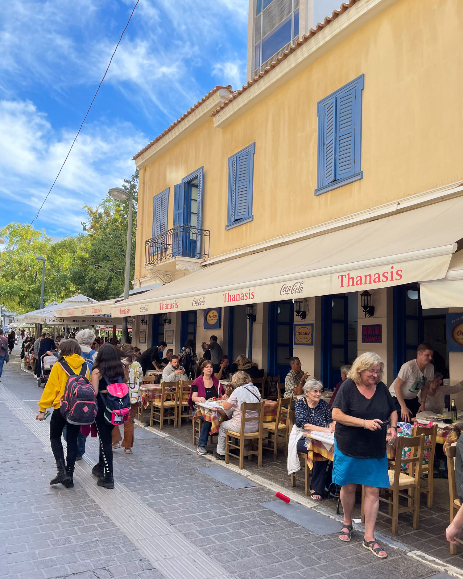 Monastiraki restaurants Athens Photo Heatheronhertravels.com