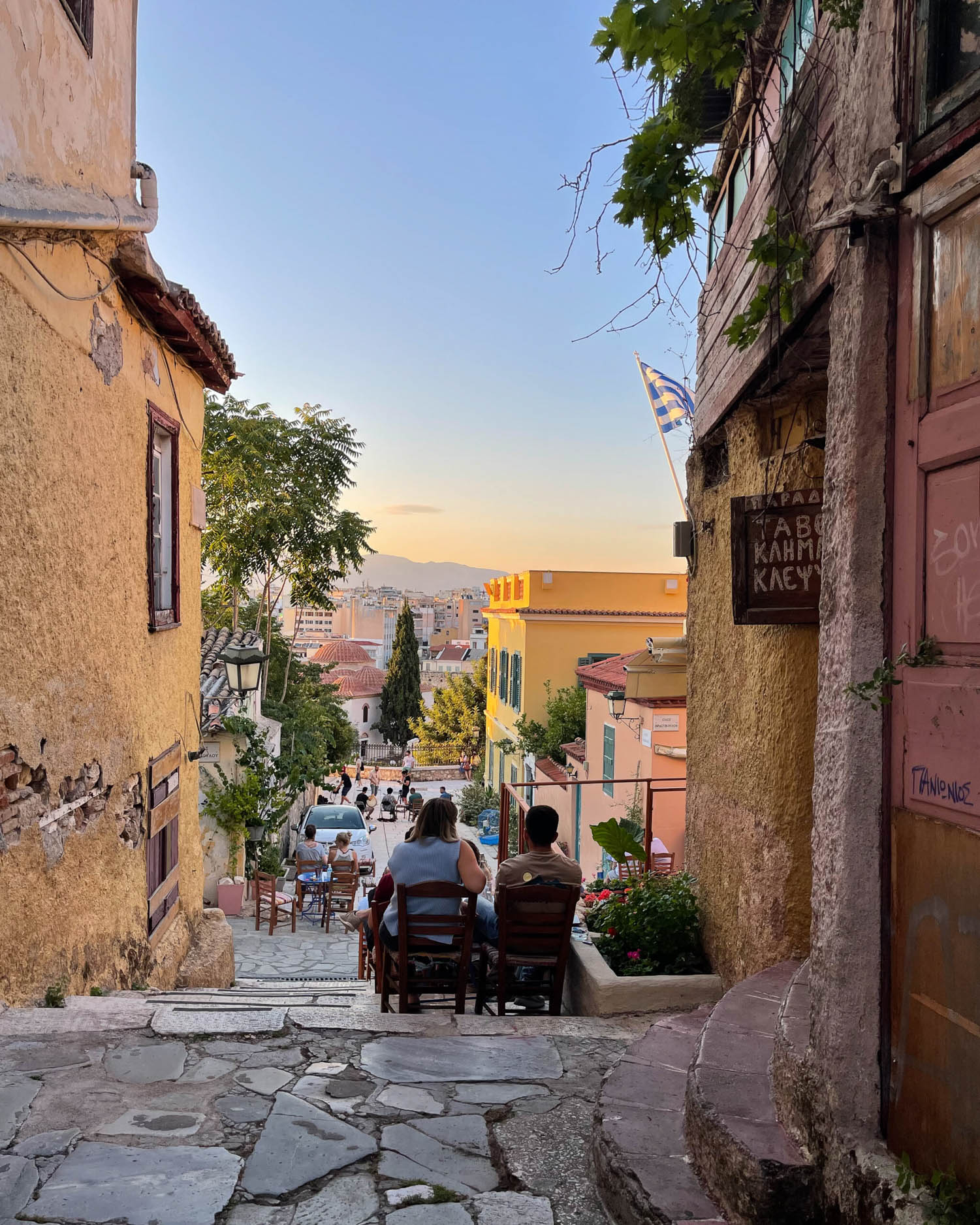 Plaka Steps in Athens Photo Heatheronhertravels.com