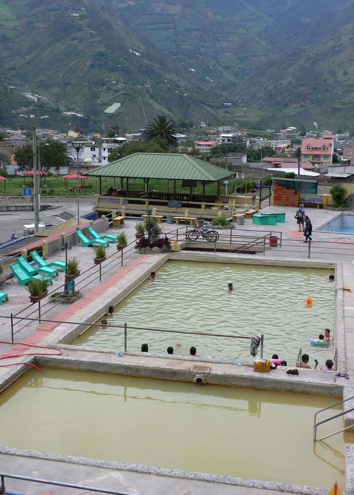 Public baths in Banos