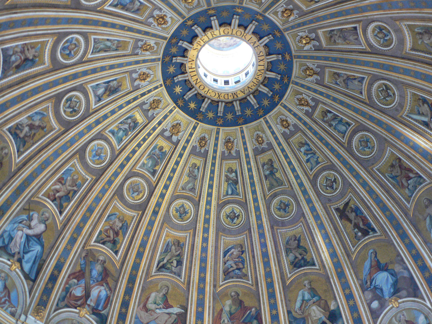 The Dome of St Peters Rome