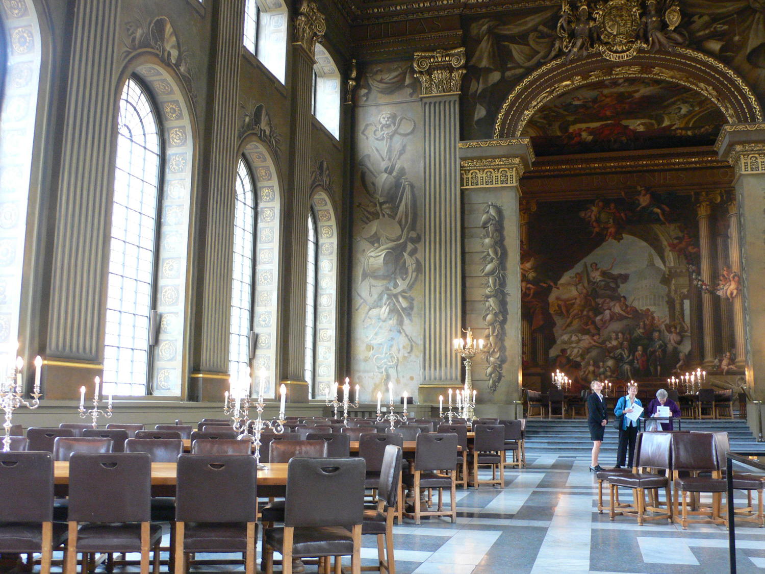 The Painted Hall at Greenwich Naval College