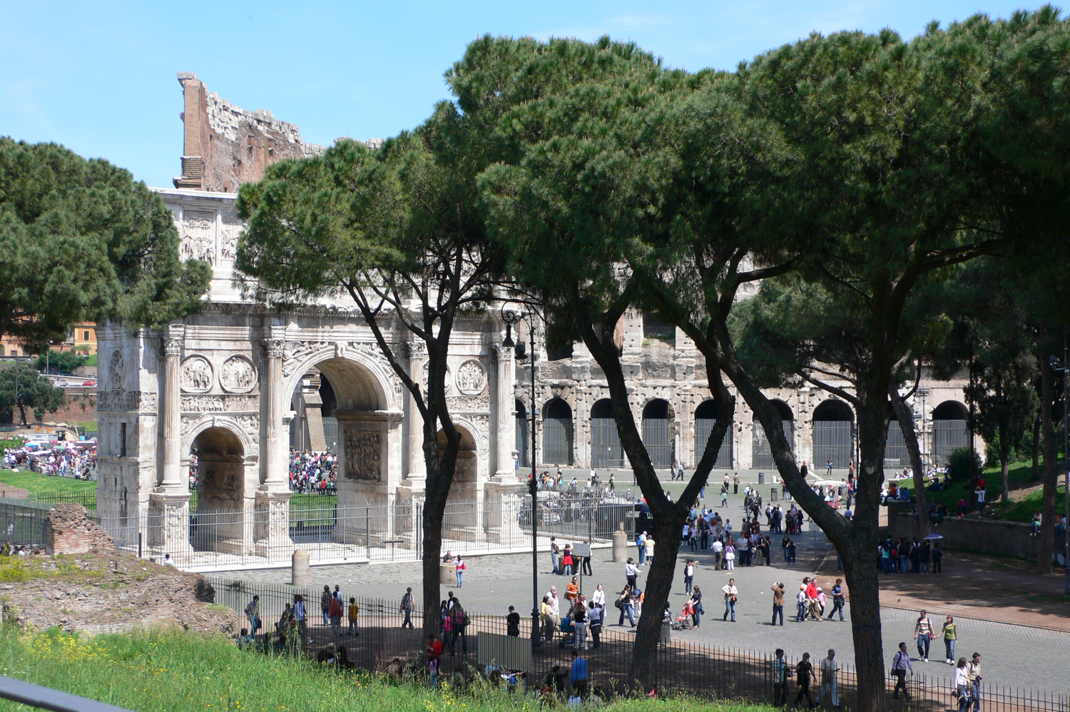 The arch of Constantine