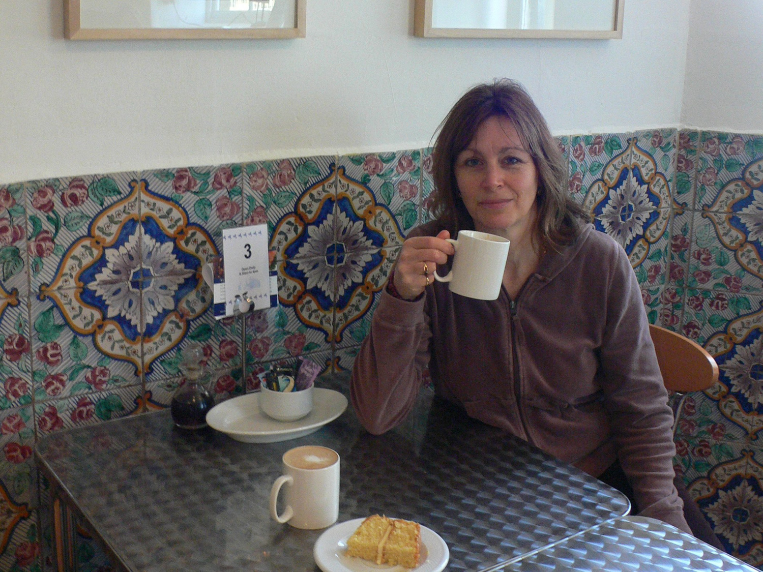 The cafe at Kings Weston House