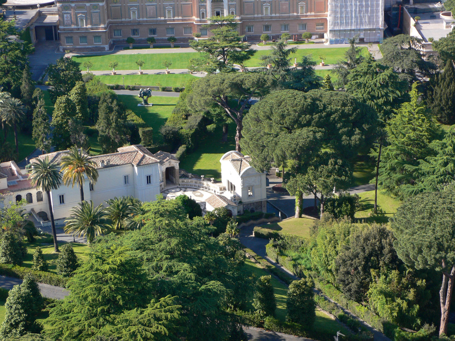 View from The Dome of St Peters Basilica