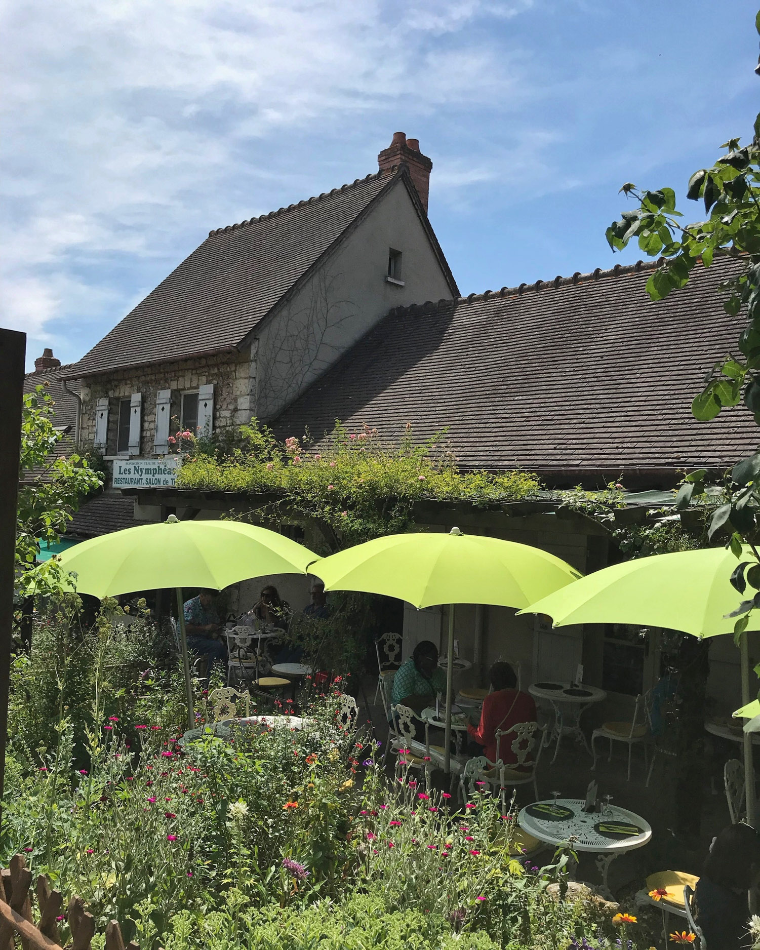 Restaurant Les Nympheas in Giverny Photo Heatheronhertravels.com