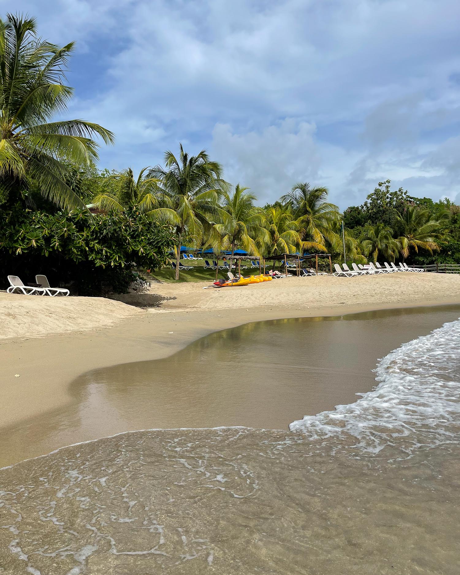 Beach at Calabash Cove Saint Lucia Photo Heatheronhertravels.com