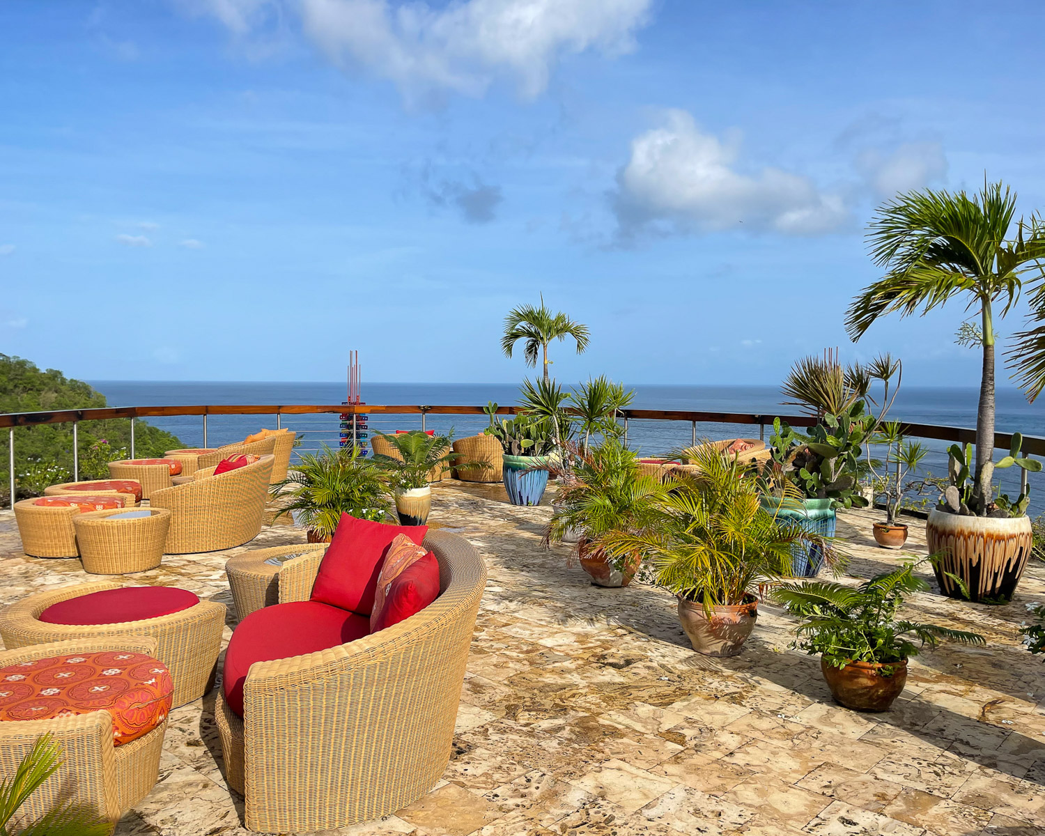 Celestial Terrace at Jade Mountain St Lucia Photo Heatheronhertravels.com