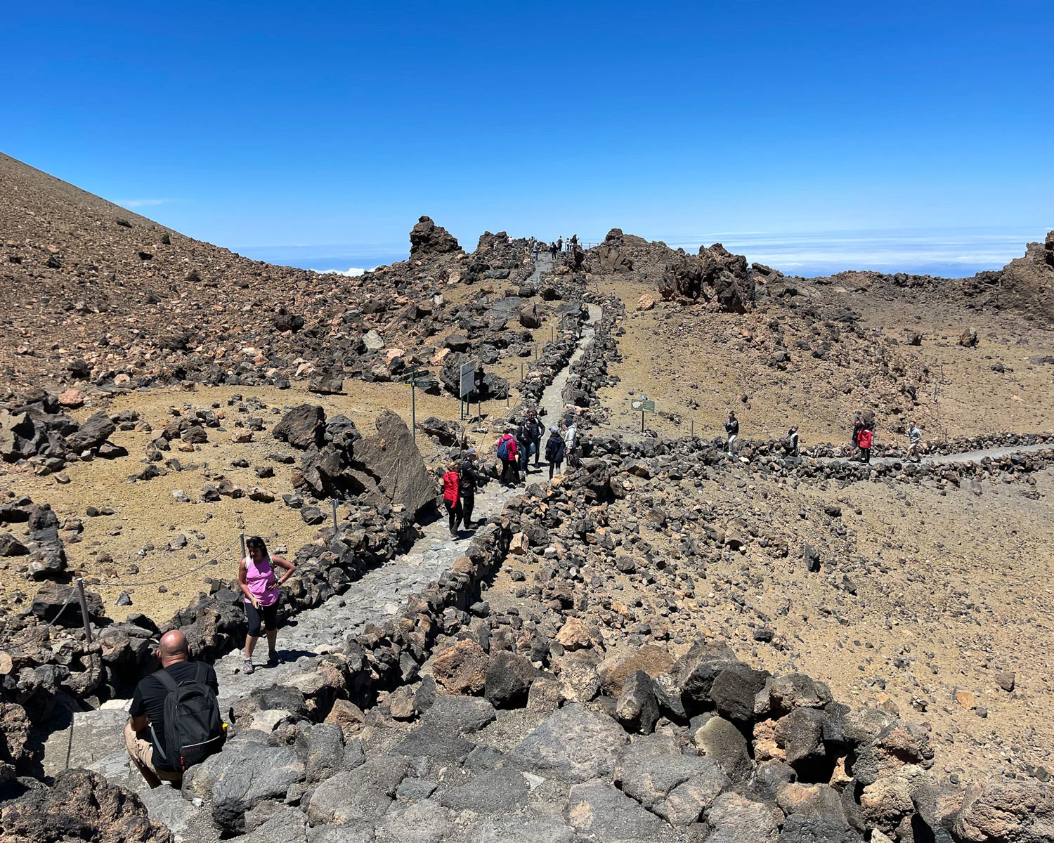 La Fortaleza path Teide National Park Tenerife Photo Heatheronhertravels.com