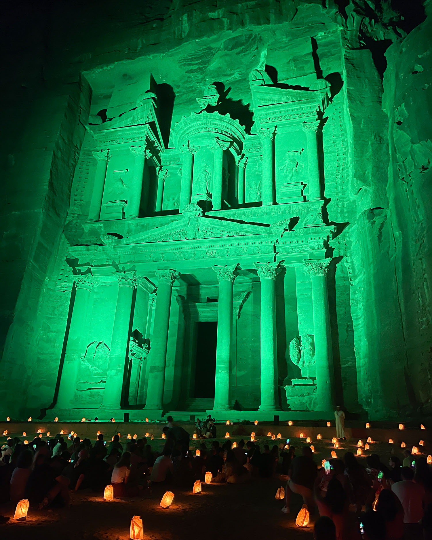 Petra at Night Photo Heatheronhertravels.com