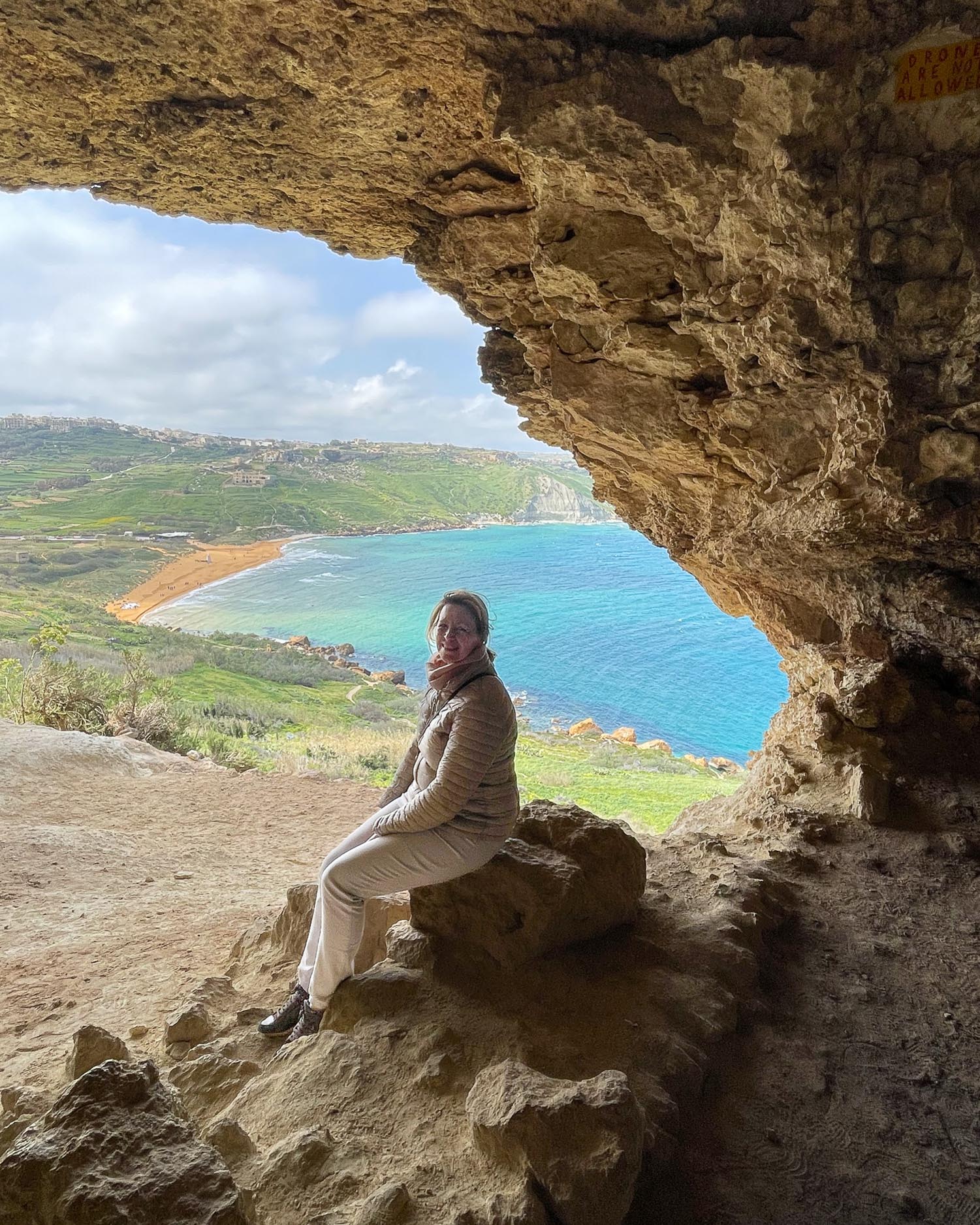 Tal-Mixta Cave Gozo Photo Heatheronhertravels.com