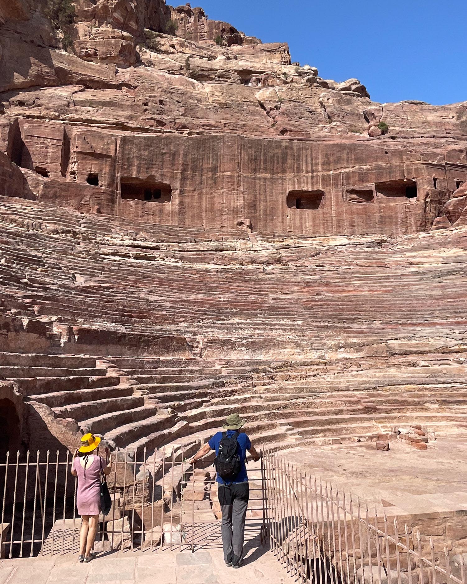 The theatre at Petra Jordan Photo Heatheronhertravels.com