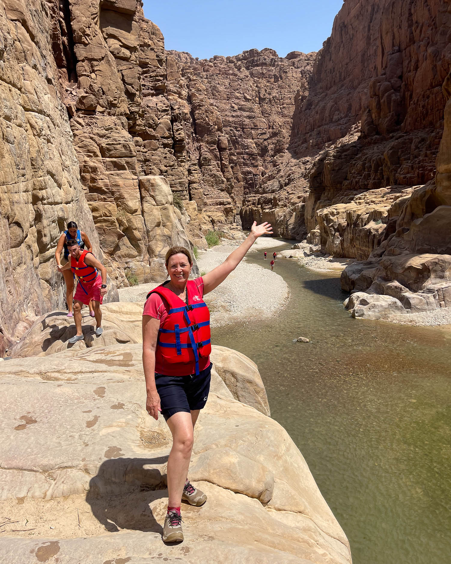 Wadi Mujib in Jordan Photo Heatheronhertravels.com