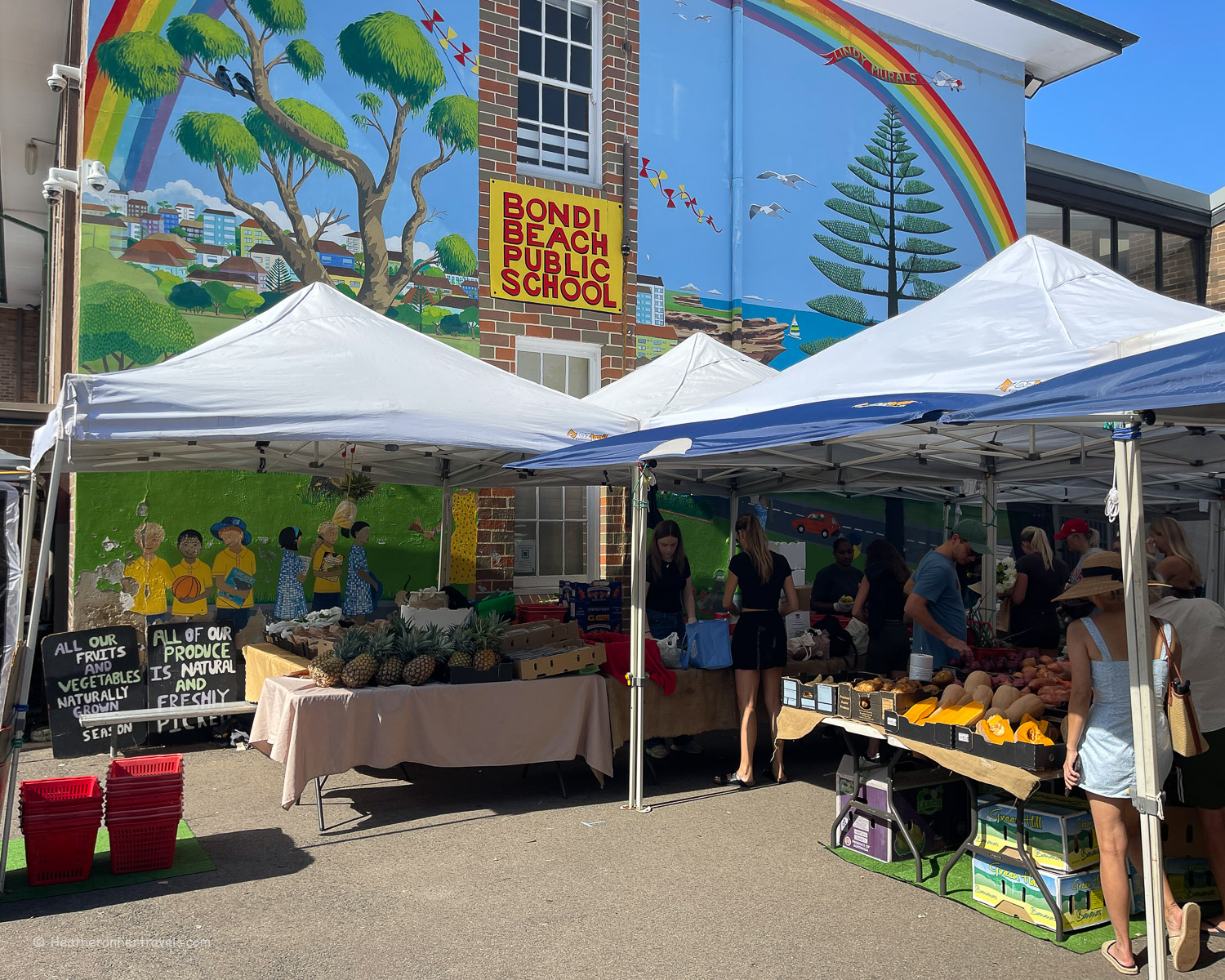 Bondi Beach Market, Sydney, Australia © Heatheronhertravels.com
